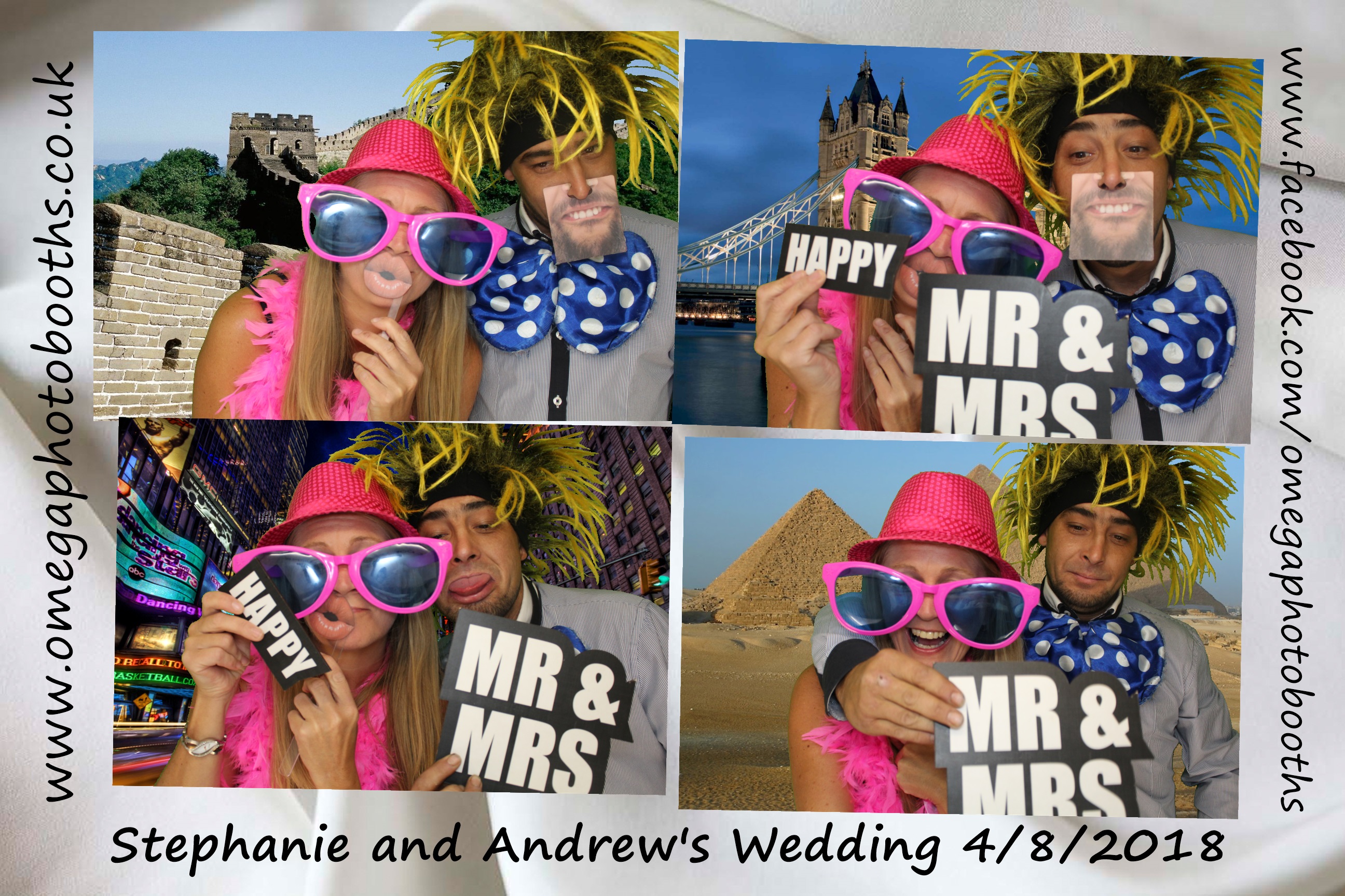 Stephanie and Andrew's Wedding | View more photos from the event at gallery.omegaphotobooths.co.uk/u/Omega-Photobooths/Stephanie-and-Andrews-Wedding